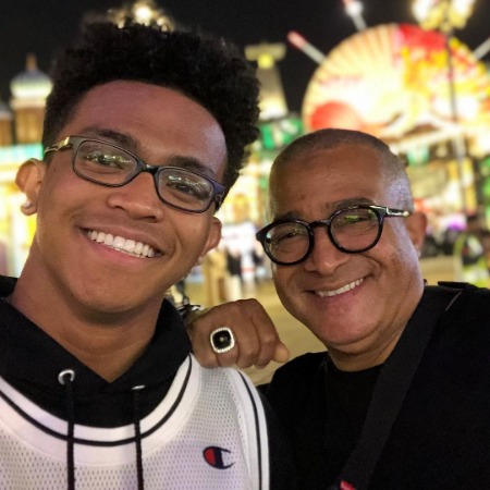 The picture posted by Noah Zulfikar during his father's death.